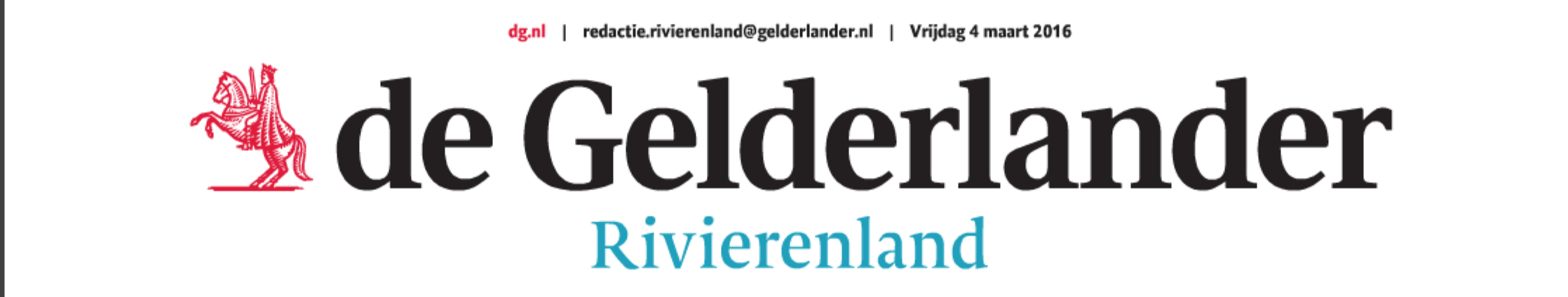 Opiniepagina katern Rivierenland